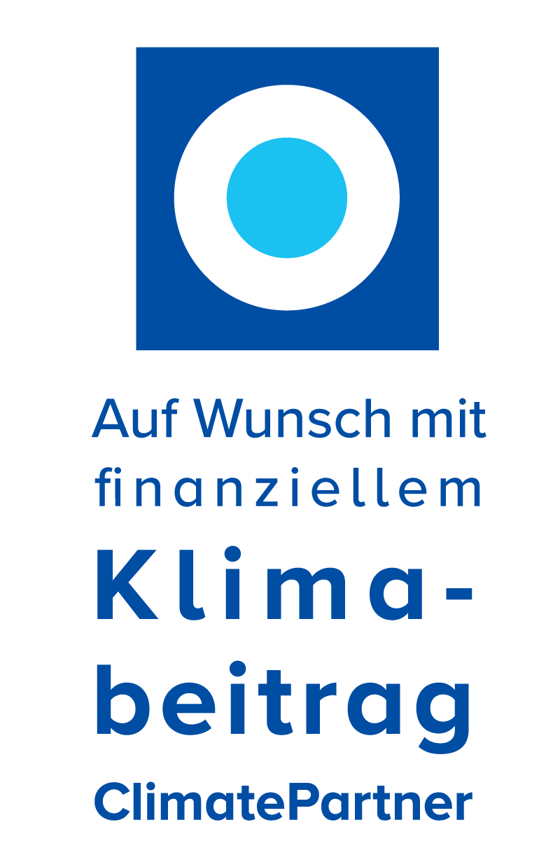 Climatepartner Klimabeitrag Logo